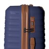 INFURNIC Bag And Luggage Sets Hard Shell Rolling Suitcase Set, 3 Piece Luggage with Wheels for Business Travel, Navy Blue, 21.46"*12.01"*30.51" - 2 of 4