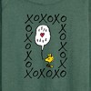 Women's - Peanuts - Woodstock Xoxo Lightweight French Terry Wide Neck Long Sleeve Shirt - 2 of 4