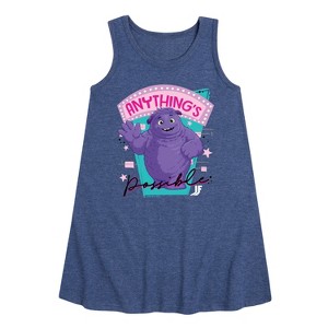 - IF Movie - Anything's Possible Graphic Sleeveless Aline Dress - 1 of 4