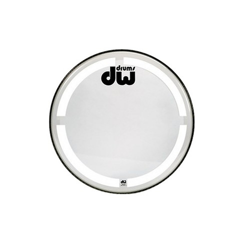 DW Coated Clear Bass Drum Head - image 1 of 2