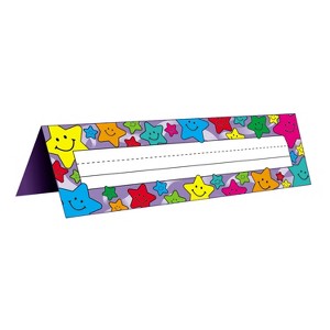 Teacher Created Resources® Happy Stars Tented Name Plates, Pack of 36 - 1 of 1