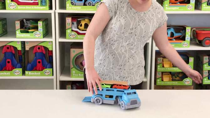 Green Toys Car Carrier, 2 of 11, play video