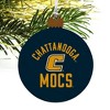 University of Tennessee at Chattanooga Mocs Wood Christmas Tree Holiday Ornament - 4 of 4
