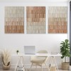 Stupell Industries Tiled Terracotta Walls 3pc Canvas Art Set - 2 of 4