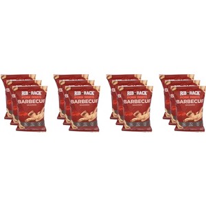Rib Rack Barbecue Pork Rinds - Case of 12 - 4 oz - 1 of 2