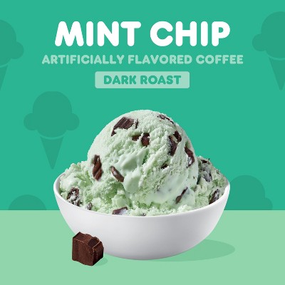 Dunkin' Mint Chip Flavored Dark Roast Ground Coffee - 11oz