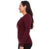 Minus33 Merino Wool Midweight - Women's Long Sleeve Henley 100% Merino Wool - 3 of 3