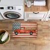 Stupell Industries Patriotic USA Flag Truck Printed Anti-Fatigue Floor Mat, design by Kim Allen, 30"x18" - 3 of 4