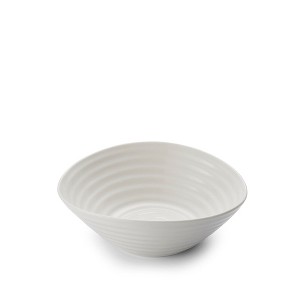 Portmeirion Sophie Conran Cereal Bowl, 7.25 Inch Fine Porcelain Round Bowl - White Dinnerware - Oven, Microwave, Freezer & Dishwasher Safe - 1 of 4