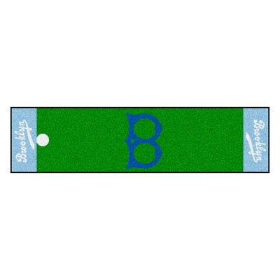 MLB Los Angeles Dodgers 1944 Retro Collection 1.5'x6' Putting Mat - Green