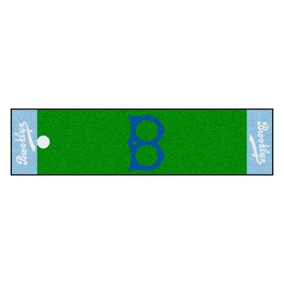 MLB Los Angeles Dodgers 1944 Retro Collection 1.5'x6' Putting Mat - Green