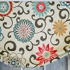 RLF Home 100% Cotton Monterrey Tie-Up  Fully lined Windows Rod Pocket Valance 50" x 23"  Cream - 4 of 4