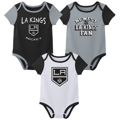 NHL Los Angeles Kings Infant All Over Print Sleeper Bodysuit - 0-3M