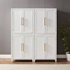 Crosley 70" Roarke 2pc Kitchen Pantry Storage Cabinet Set White - image 3 of 4