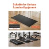 VEVOR Treadmill Mat for Carpet Floor, 1/4" Thick, 36" x 72" Exercise Equipment Mat, High Density PVC Floor Protector, Black - 3 of 4
