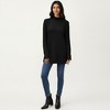 Anna-Kaci Women's Long Sleeve Collared Knit Top with Subtle Textured Pattern and Relaxed Fit - 4 of 4