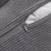 REGALWOVEN Striped Corduroy Decorative Throw Pillow Covers for Couch Bed Sofa Home Decor 2 Pcs - 3 of 4