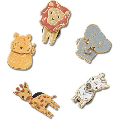 Crocs Jibbitz Enamel Safari Shoe Charms 5pk