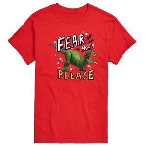 Men's - Disney - Rex Fear Me Please Short Sleeve Graphic T-Shirt - 1 of 4