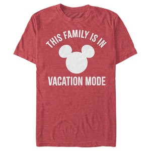 Men's Mickey & Friends Mickey Mouse Family in Vacation Mode T-Shirt - 1 of 4