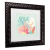 Trademark Fine Art - Gia Graham Under the Sea II Matted Framed Art - 3 of 4