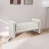 Meridian Furniture,Sloan Velvet Bench - 2 of 4