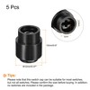 Unique Bargains ABS Guitar Switch Cap 5 Pcs - 2 of 4