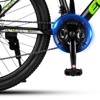 Infurnic Bicycles Mountain Bike Bicycle for Adults, Aluminium Frame Bike 21-Speed with Disc Brake, Black, 66*24.4*36 - 4 of 4