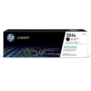 HP Inc. 204A Black Original LaserJet Toner Cartridge, ~1,100 pages, CF510A - 1 of 4