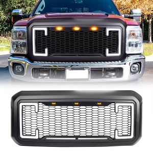 AMERICAN MODIFIED Front Grille for 2011-2016 Ford F250/350/450/550 - 1 of 4