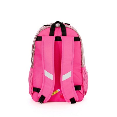 Locker Club Kids16L Kids Backpack with Lunch Box Headphone - Red/Gray: Preschool Backpack