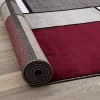 World Rug Gallery Contemporary Modern Boxed Color Block Area Rug - 3 of 4