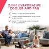 Frigidaire 2-in-1 Evaporative Air Cooler and Fan, Cools up to 250 sq. ft. with Wide Angle Oscillation & 4 Fan Speeds - 4 of 4