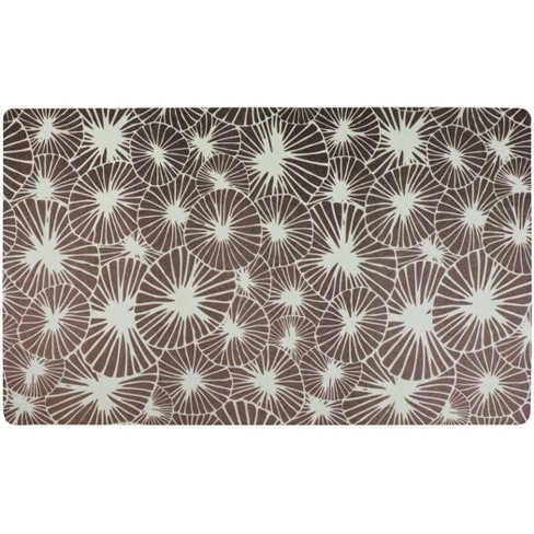 Graphic Pattern Pet Placemat Non-slip Absorbent Dog Feeding Mat