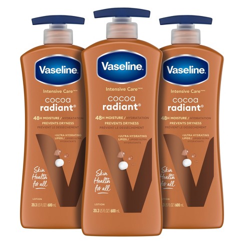 Care Cocoa Radiant Hand And Lotion Cocoa Butter - 3pk/20.3 Fl Oz : Target