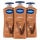 Vaseline Intensive Care Cocoa Radiant Hand and Body Lotion - 3pk/20.3 fl oz