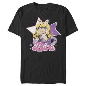 Men's The Muppets Diva Piggy T-Shirt - 1 of 4