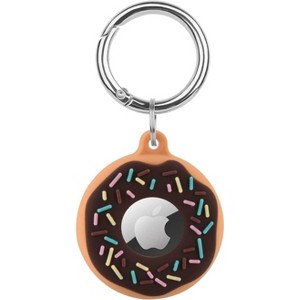 Worryfree Gadgets Case Compatible with Apple Airtag Case Holder with Key Ring Airtag Cover for Wallet - 1 of 4