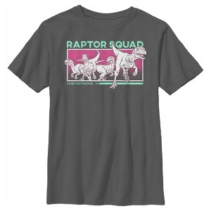 Boy's Jurassic World: Camp Cretaceous Raptor Squad Frame T-Shirt - 1 of 3
