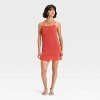 Women's Mini Crochet Shift Dress - A New Day™ - 3 of 3