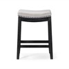 Maven Lane Sophia Backless Fabric Counter Height Bar Stool - 3 of 4