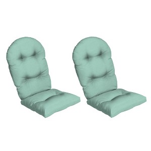 ARDEN Plush Modern Tufted Rocking Chair Cushion, Set of 2 - 1 of 4