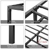 Metal Bed Frame, Platform Bed Frame with Storage Space Under Bed, 1000 LBS Heavy Duty Steel Slat Support, Easy Assembly,  Noise Free - 4 of 4