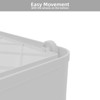 GlasFlength Decorative Storage Cabinets, Stylish and Functional Storage for Every Room, Bedroom, Living Room, Kitchen, White,26.38”*18.5”*14.57" - 3 of 4