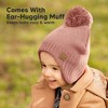 KeaBabies Muff Baby Beanie, Baby Hat for Boys, Girls, Toddler Hat, Winter Hat for Newborn, Infant, Toddler 0-36 Months - 3 of 4