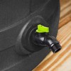 Good Ideas Rain Wizard Eco 50-Gallon Rain Saver Barrel, Single Spigot, Made with Recycled Materials and Screen for Garden and Outdoors, Black - 3 of 4