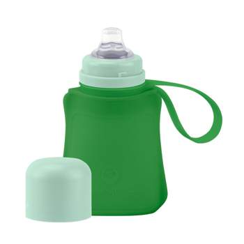 POTATO Straw Cup Spill Proof Sippy Cup with Handles and Strap Toddler Cups  Tritan Sippy Cups for babies 300ML/10oz 6 Months+(Green)
