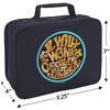 Willy Wonka And The Chocolate Factory Logo Insulated Soft Sided Lunch Box - 2 of 4