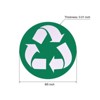 Unique Bargains Self-Adhesive Decor Trash Can Recycle Sticker Bin Labels 4 Pcs - 2 of 4
