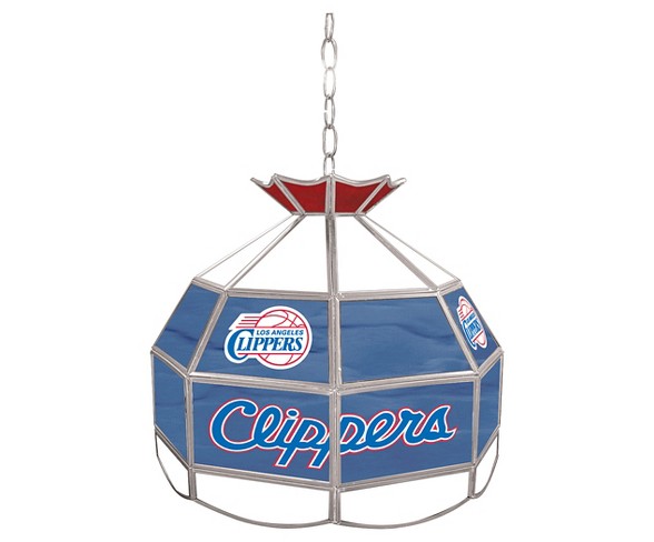Los Angeles Clippers Tiffany Style Lamp - 16 inch